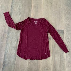 American Eagle Soft and Sexy Crew-neck Jegging Tee